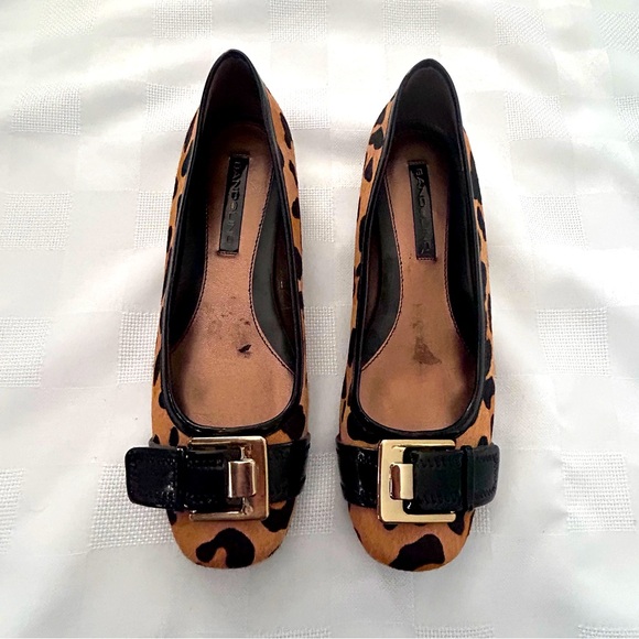 Bandolino Leopard Print Ballet Flats Size 6.5 - Picture 6 of 6